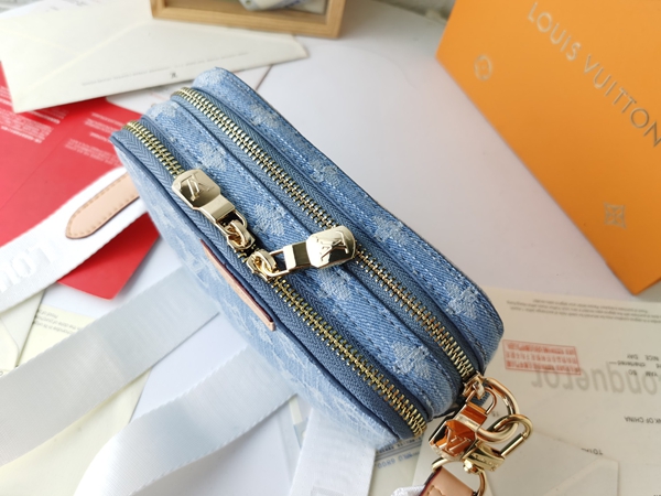 ルイヴィトンバッグ素材ディテール